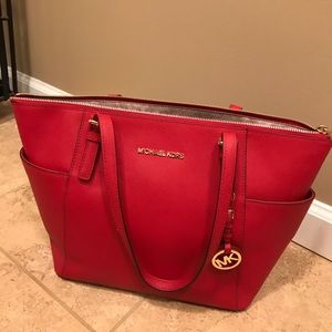 Michael Kors Red Tote